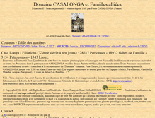 Tablet Screenshot of casa-longa.org